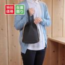 リサイクルコットンポリエコ巾着(黒)