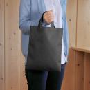 不織布A4エコバッグ(黒)